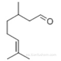 6-Octenal, 3,7-dimetilo CAS 106-23-0